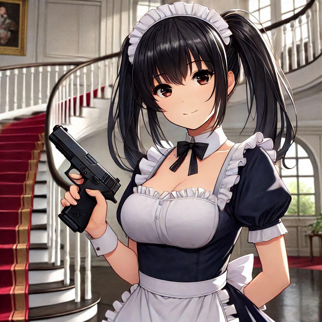 美少女メイド　ーチョット失敗ー