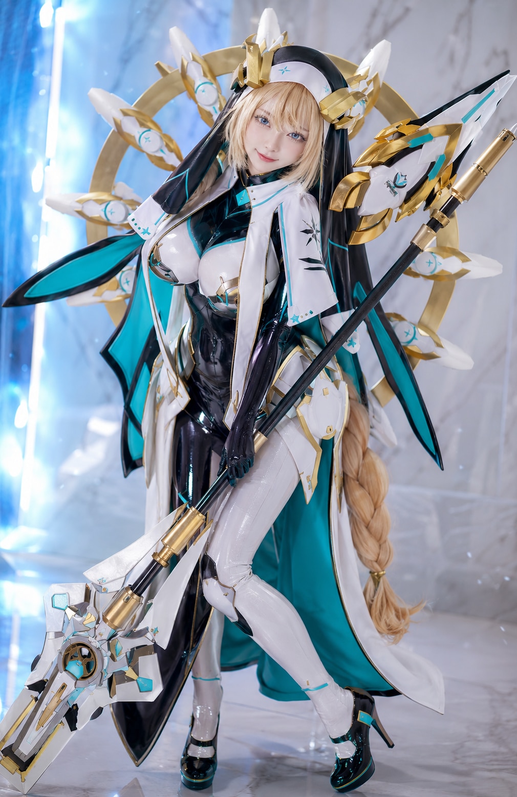 勝利の女神 NIKKE ラプンツェルのコスプレ