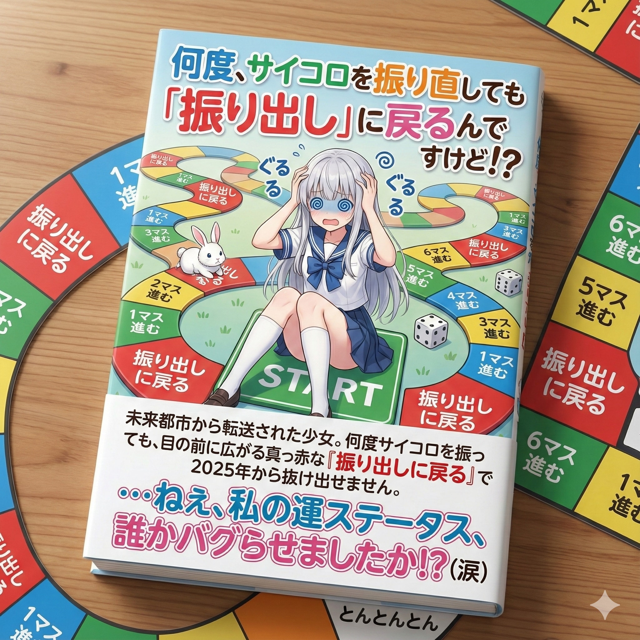 何度、サイコロを振り直しても「振り出し」に戻るんですけど！？