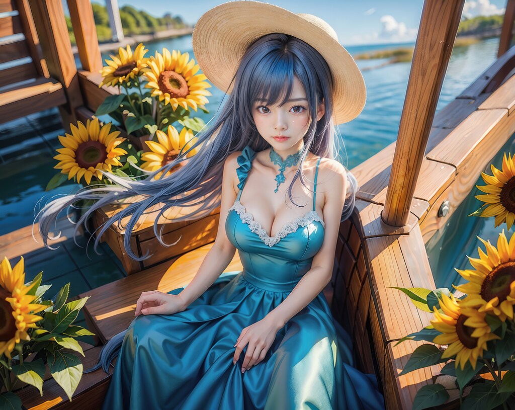 💕🌻向日葵と宣材撮影🌻💕