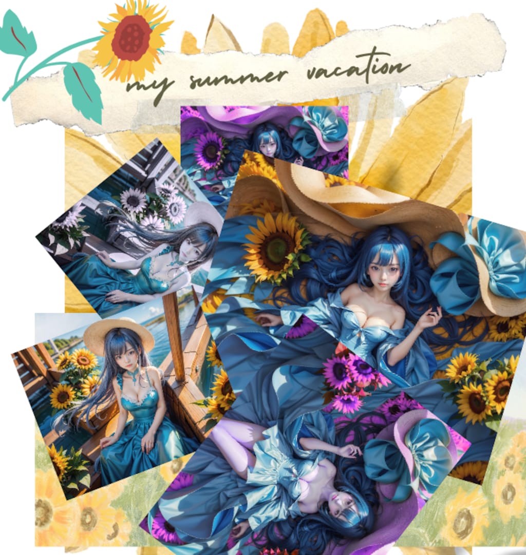 💕🌻向日葵と宣材撮影🌻💕