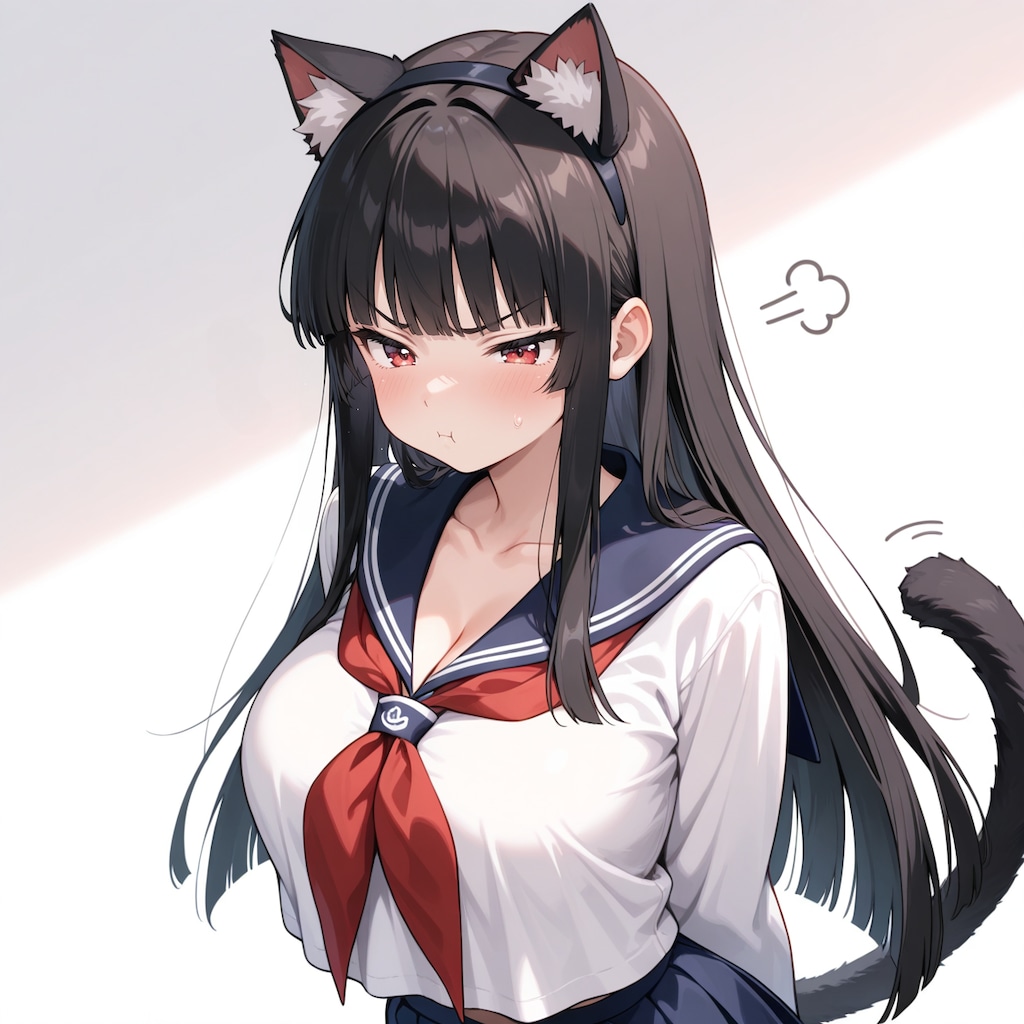 尻尾と絶対領域