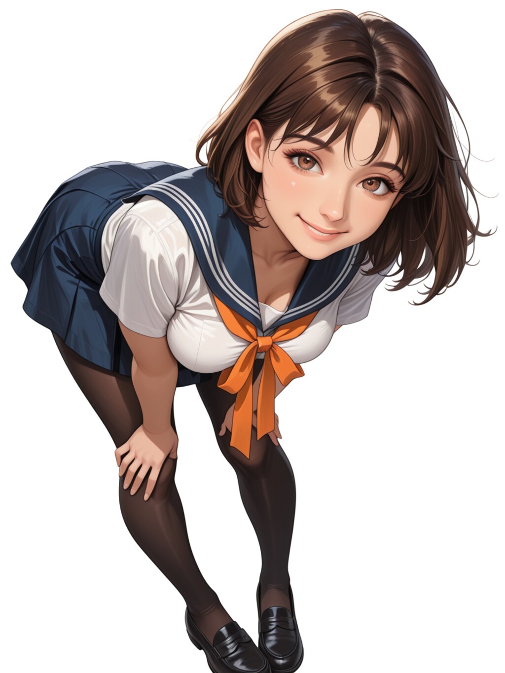 前かがみの挨拶