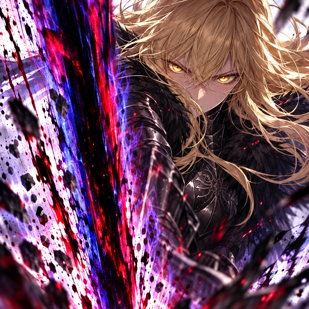 ブロンドの女騎士さん1124