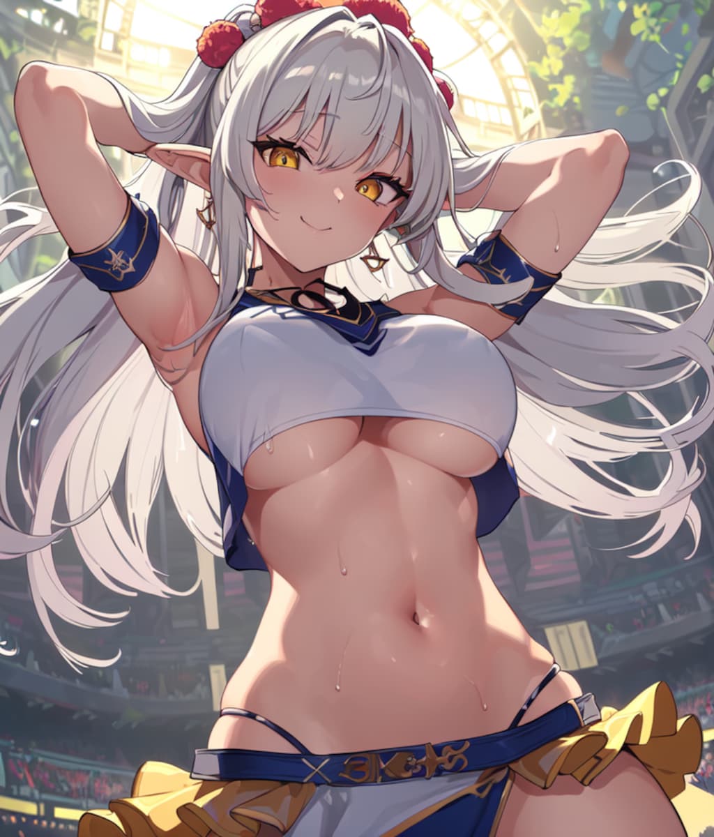 褐色チアエルフ