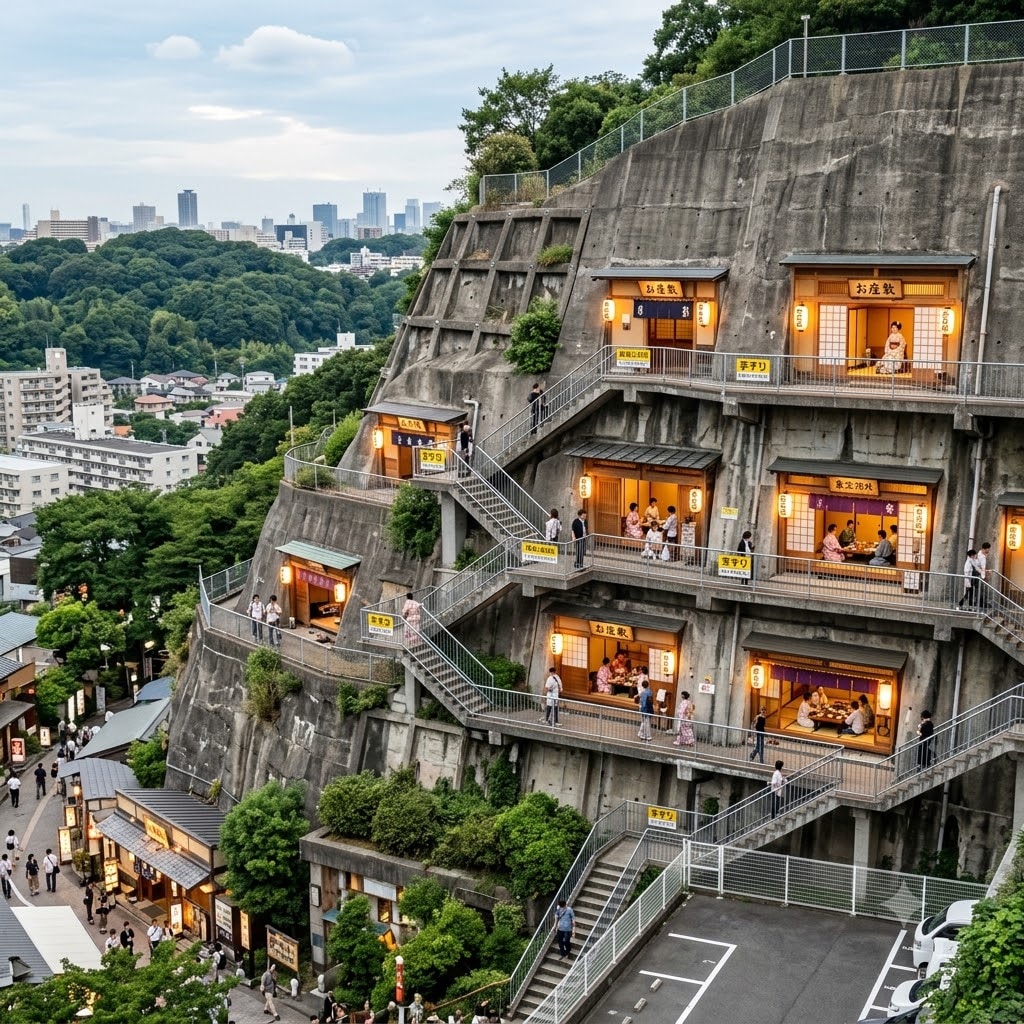 断崖絶壁お座敷遊び