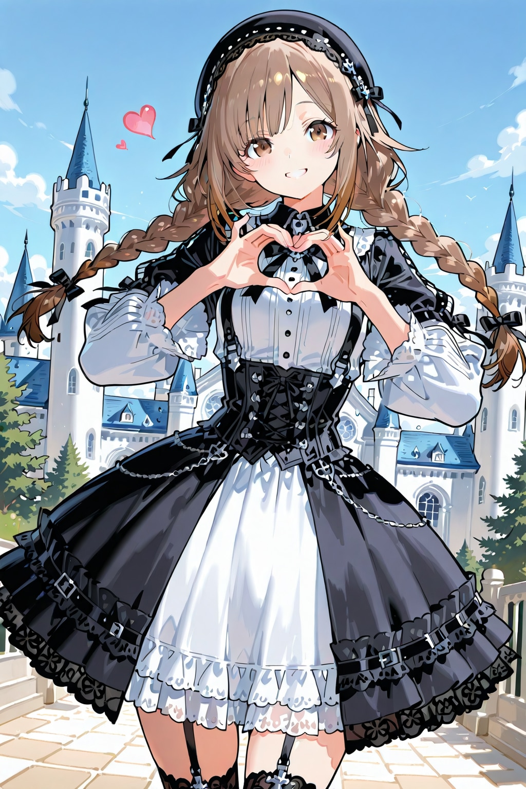 ゴシック（三つ編み）