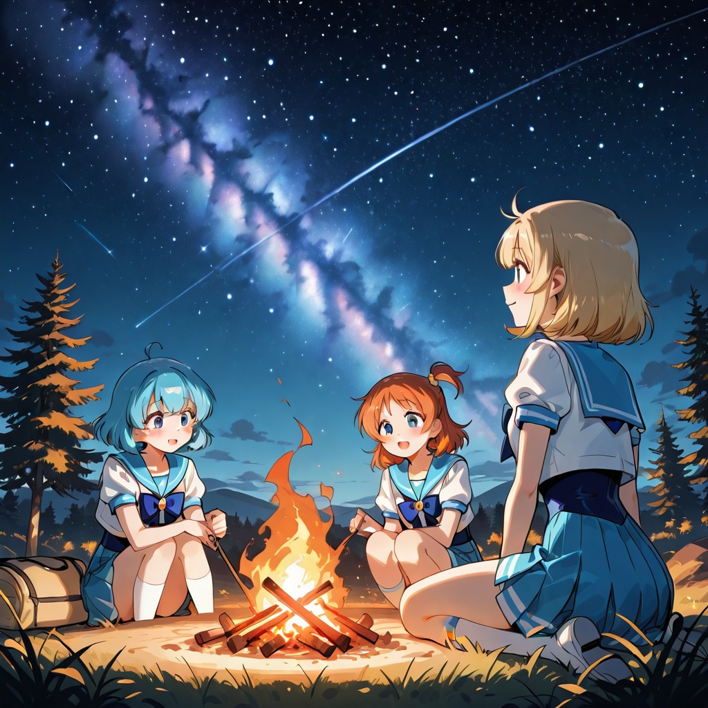 キャンプファイヤー