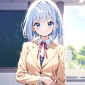 夏ガール　の学校での日常 5枚目
