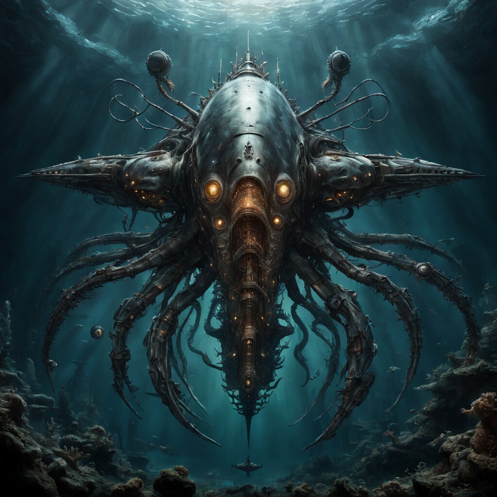 魚類型潜水艦「アクアフィン」
