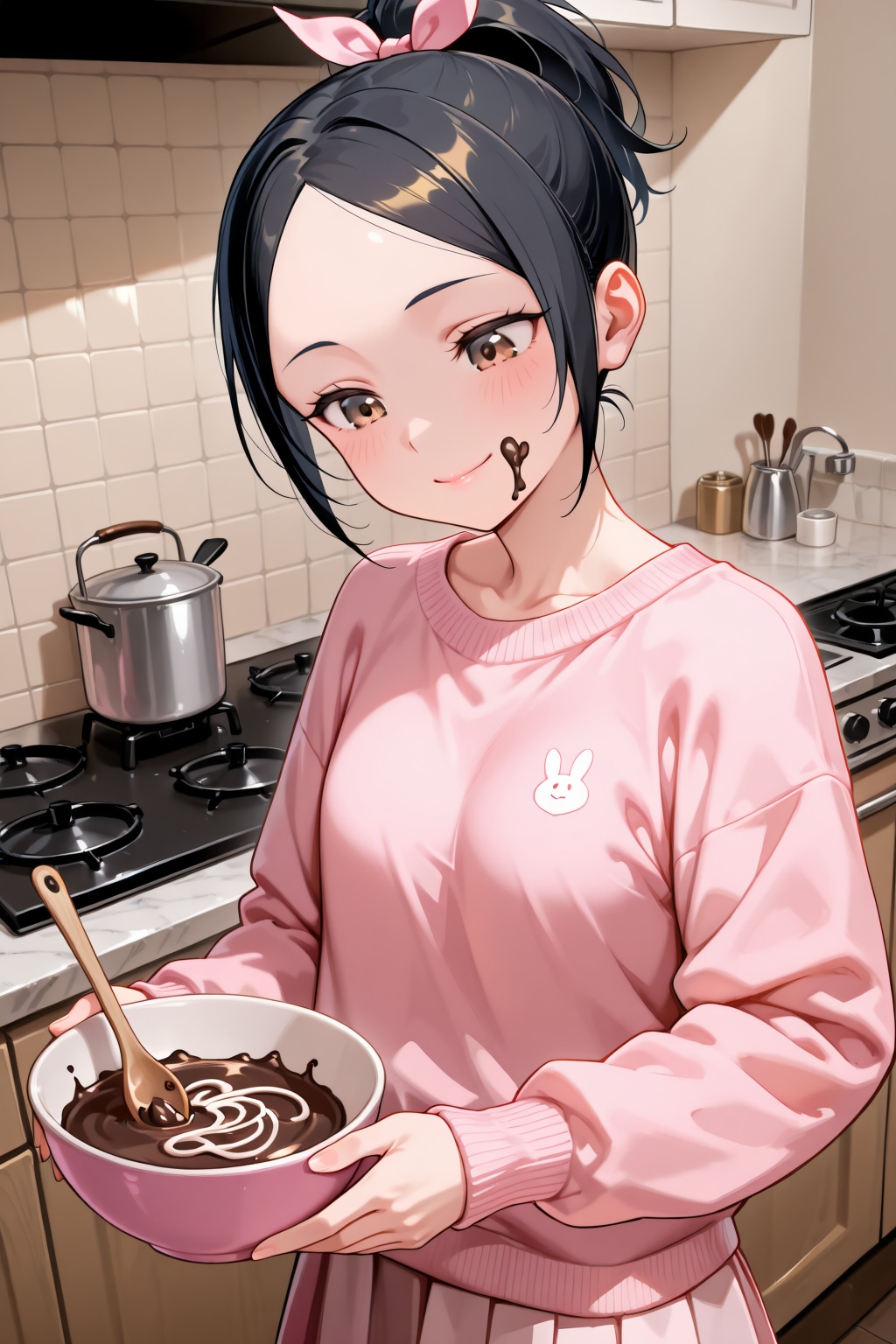 チョコを作る | の人気AIイラスト・グラビア