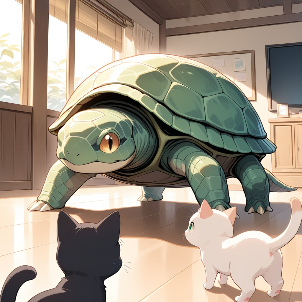 HARPYで🐈🐢