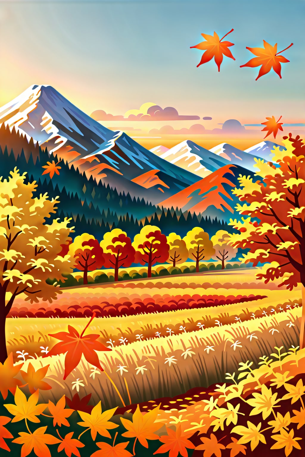 早く紅葉の景色みたい・・・ | の人気AIイラスト・グラビア