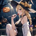 アイリッシュヤスミン三姉妹のハロウィーン　オリシアちゃんの飲食 6枚目
