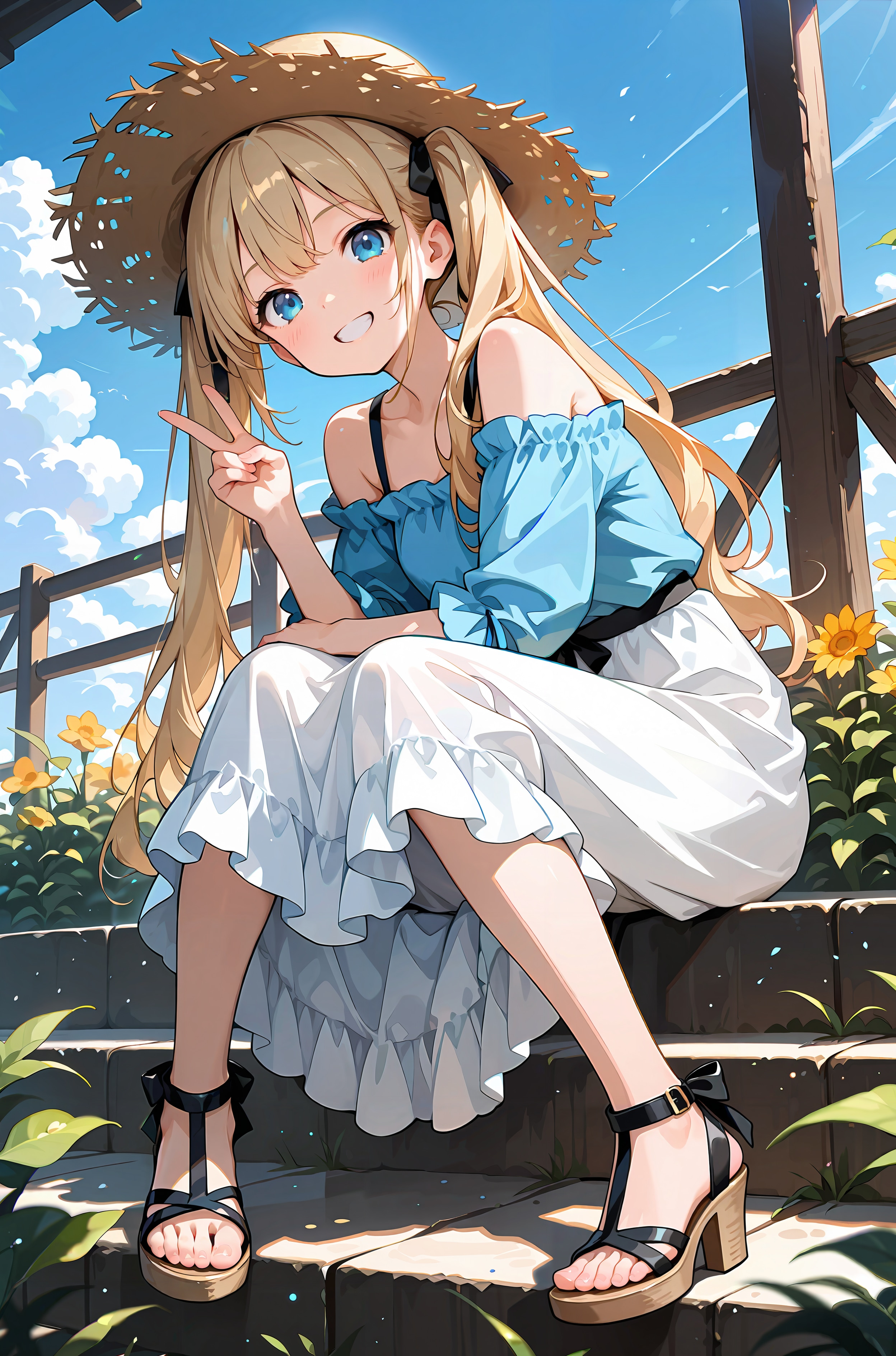 初夏コーデ 美桜ちゃん | の人気AIイラスト・グラビア