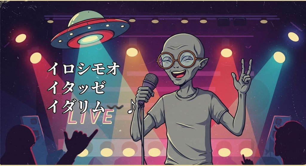 『メガネ型宇宙人』【ネコノ企画】