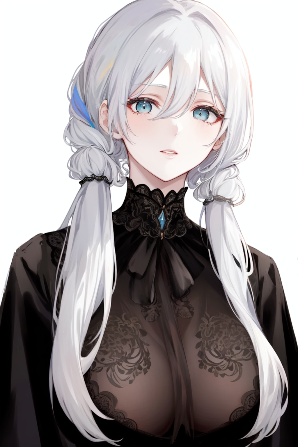 白髪ロングちゃん ゴシック