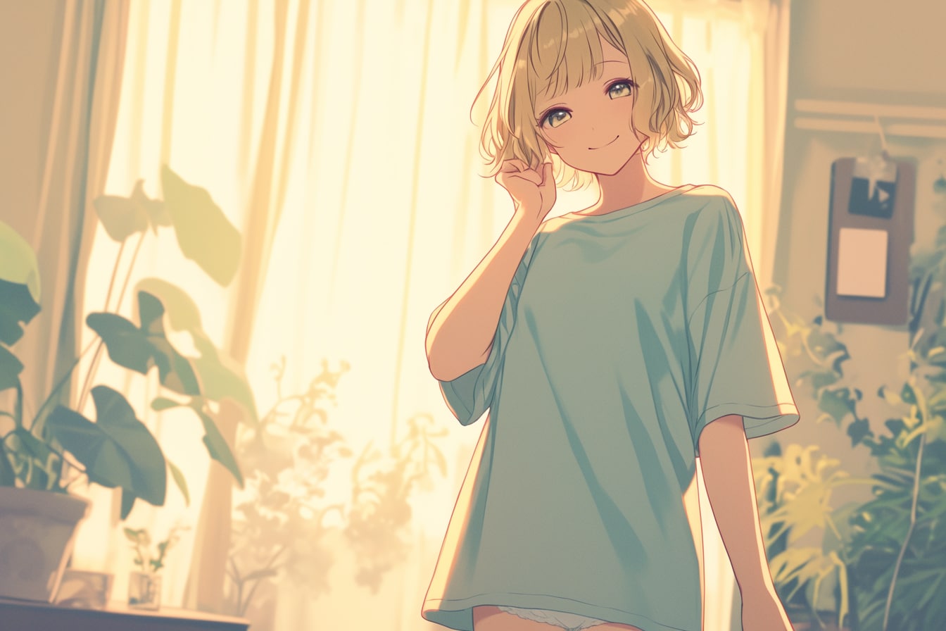 マッシュカットの子✨132