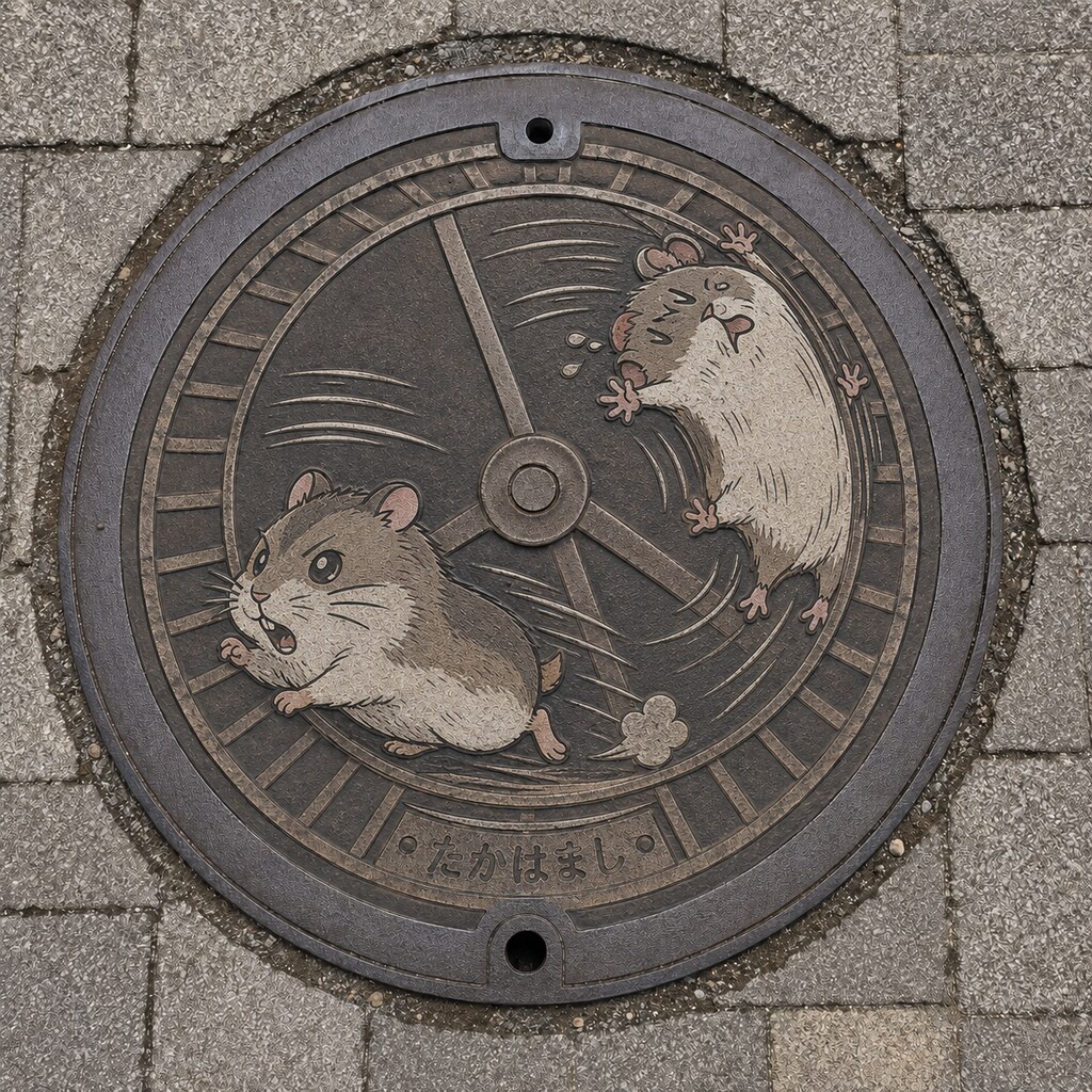 ハムスターホイール🐹