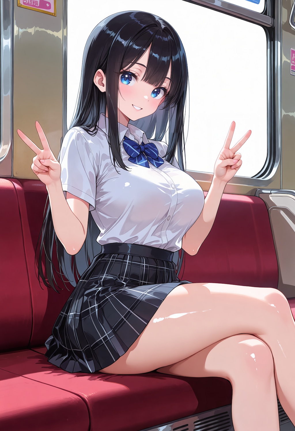 ばったり！一緒に乗ろ♪