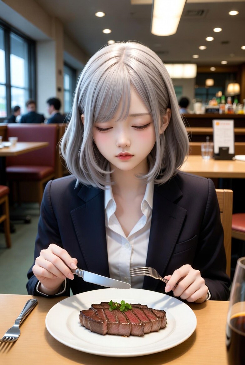 ステーキ | の人気AIイラスト・グラビア