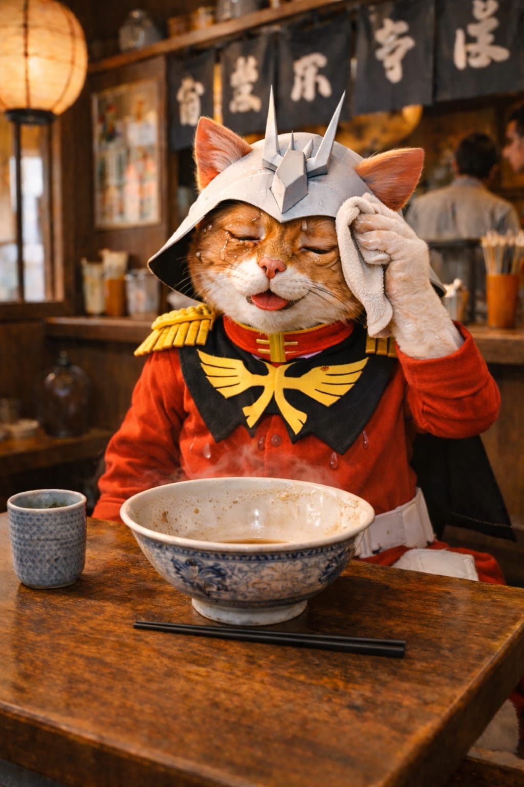 シャア猫と昭和そば食堂