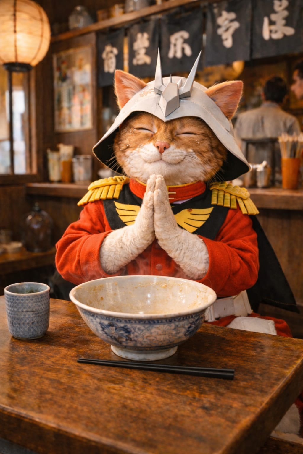 シャア猫と昭和そば食堂