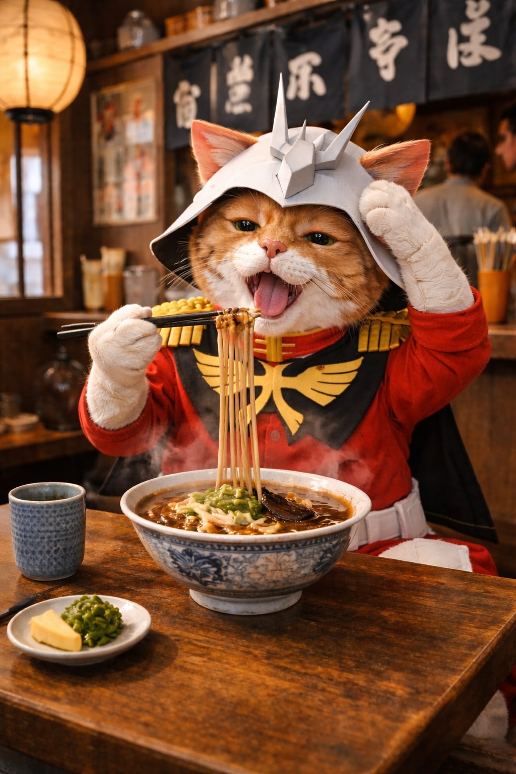 シャア猫と昭和そば食堂