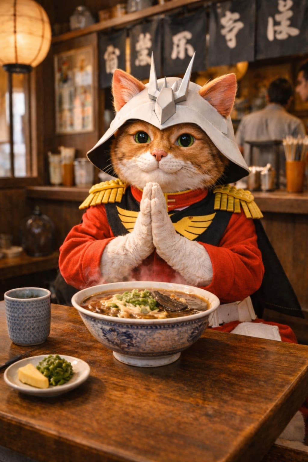 シャア猫と昭和そば食堂