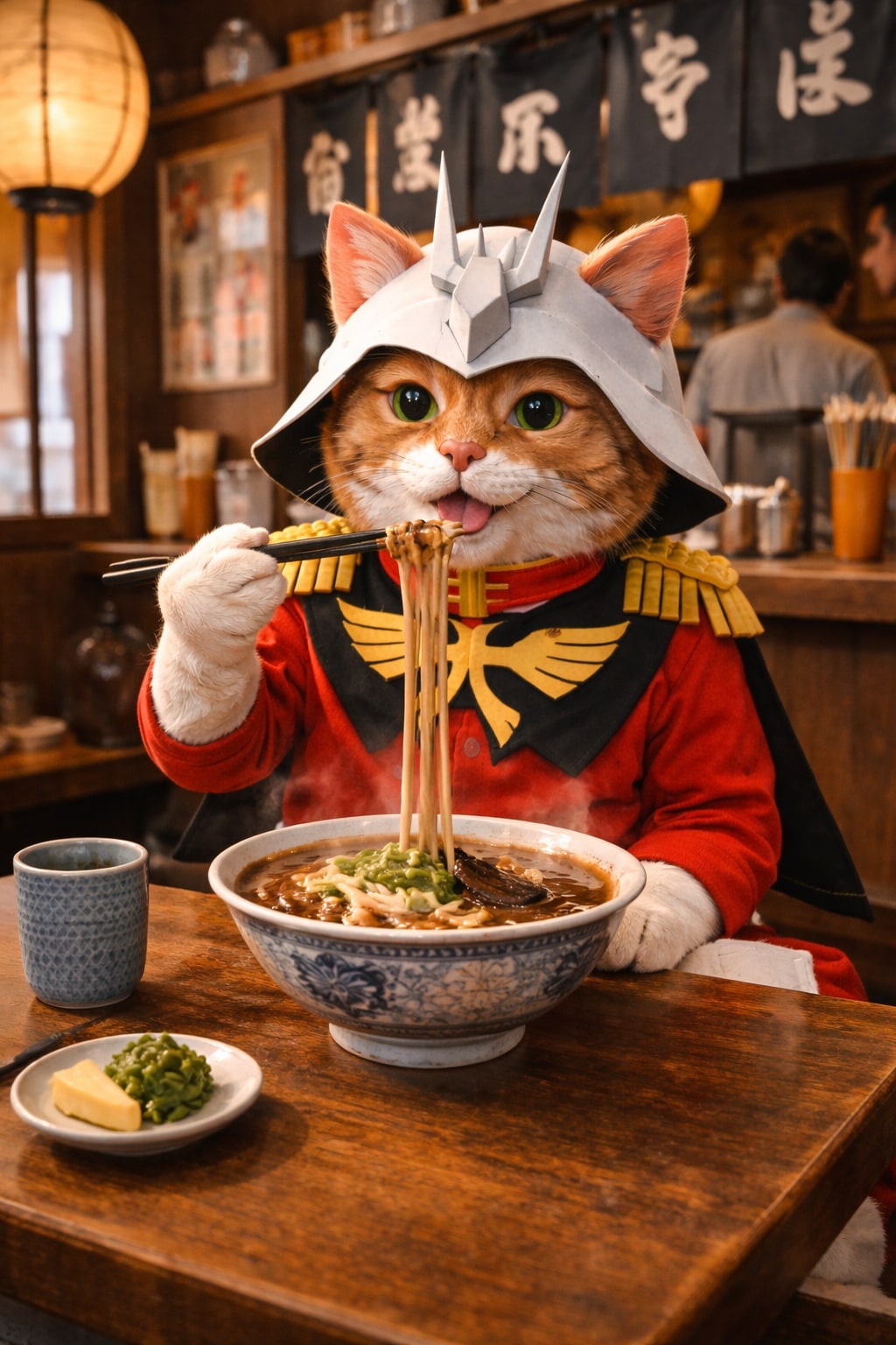 シャア猫と昭和そば食堂