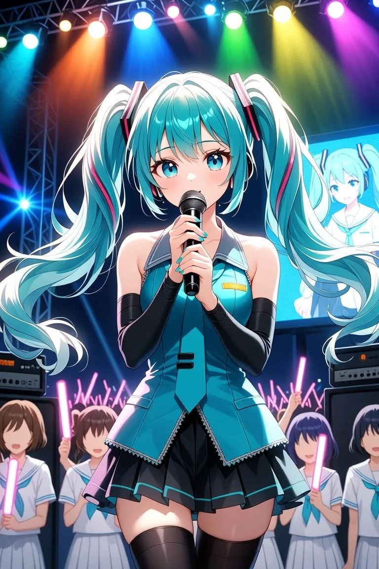 初音ミク Grok | の人気AIイラスト・グラビア