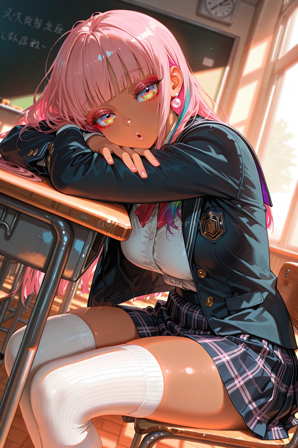 マイちゃん、春眠暁を覚えず