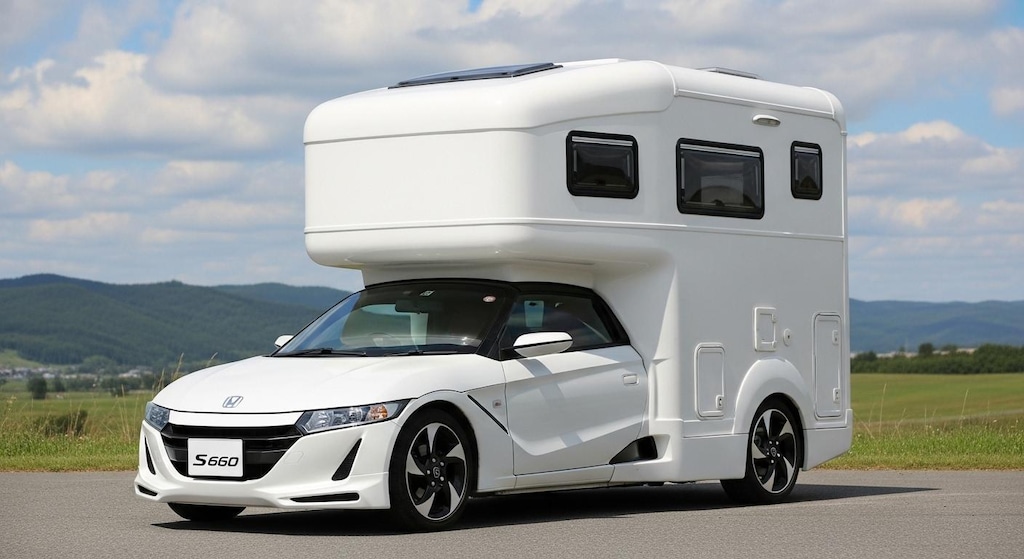 S660キャンピングカー