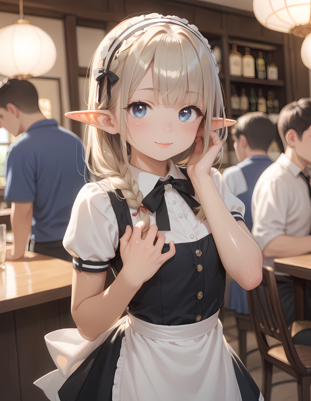 エルフさんの居るお店