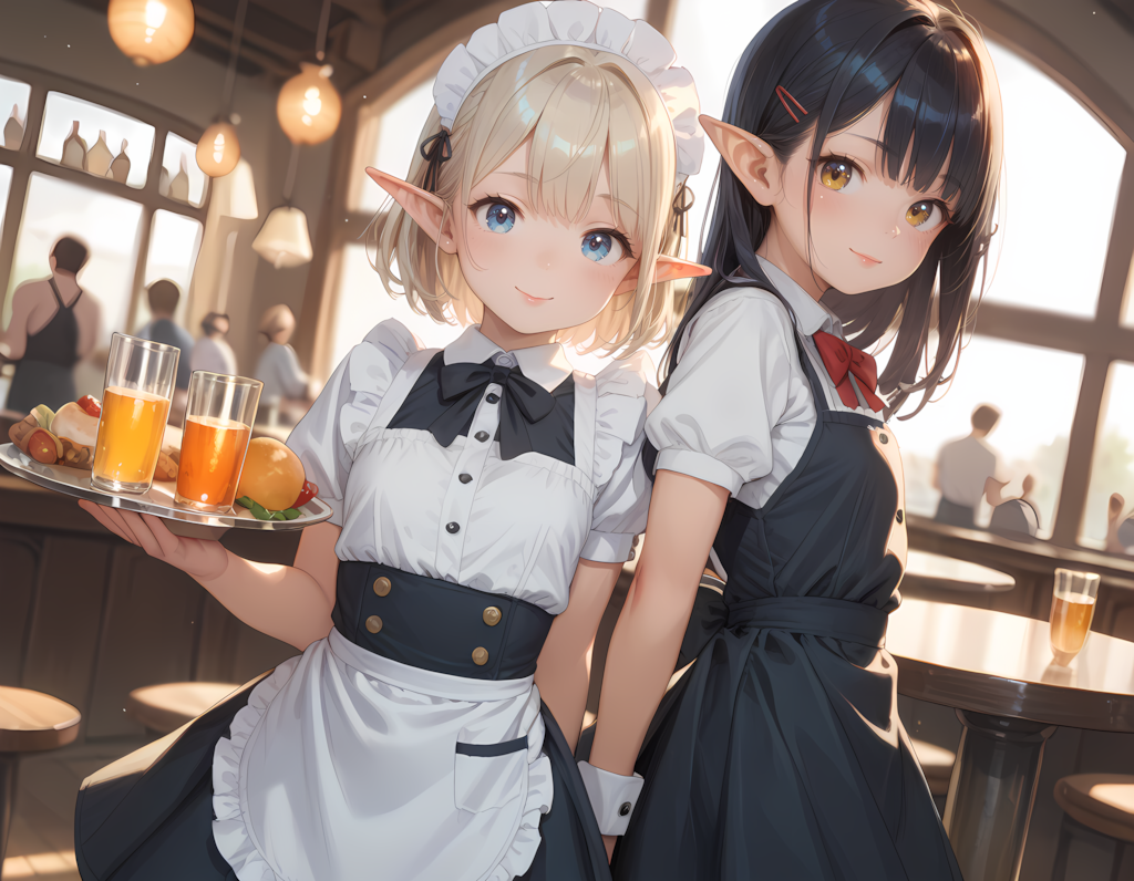 エルフさんの居るお店