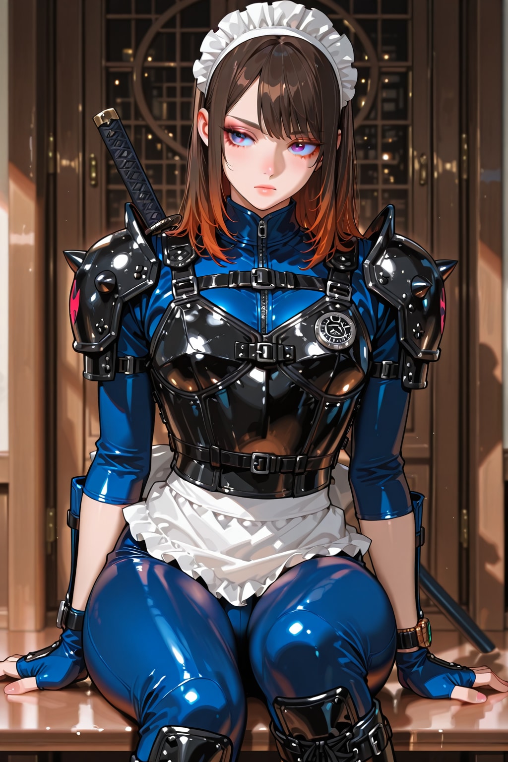 対魔型鎧化メイドさん