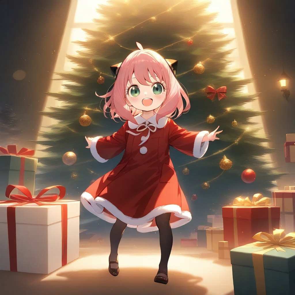 アーニャ　クリスマスイブ　2025/12/24 | の人気AIイラスト・グラビア