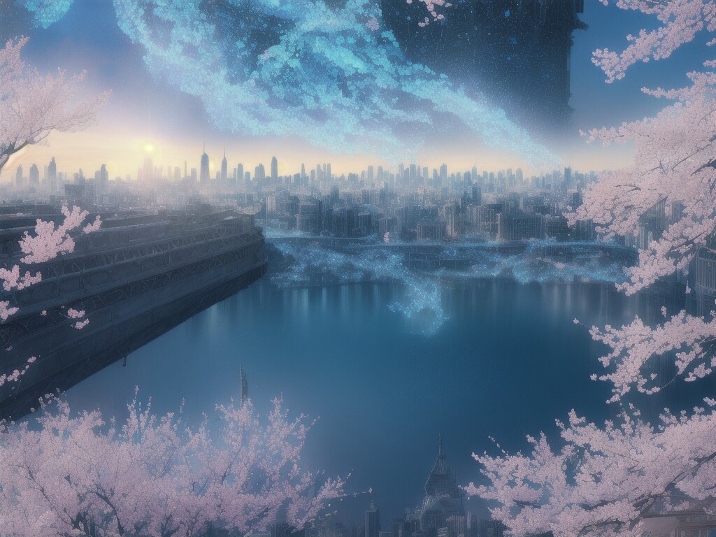 春の映え淵