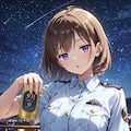 ジト目婦警さんとビール ～乾さつきのドライな日常～ Z703 2枚目