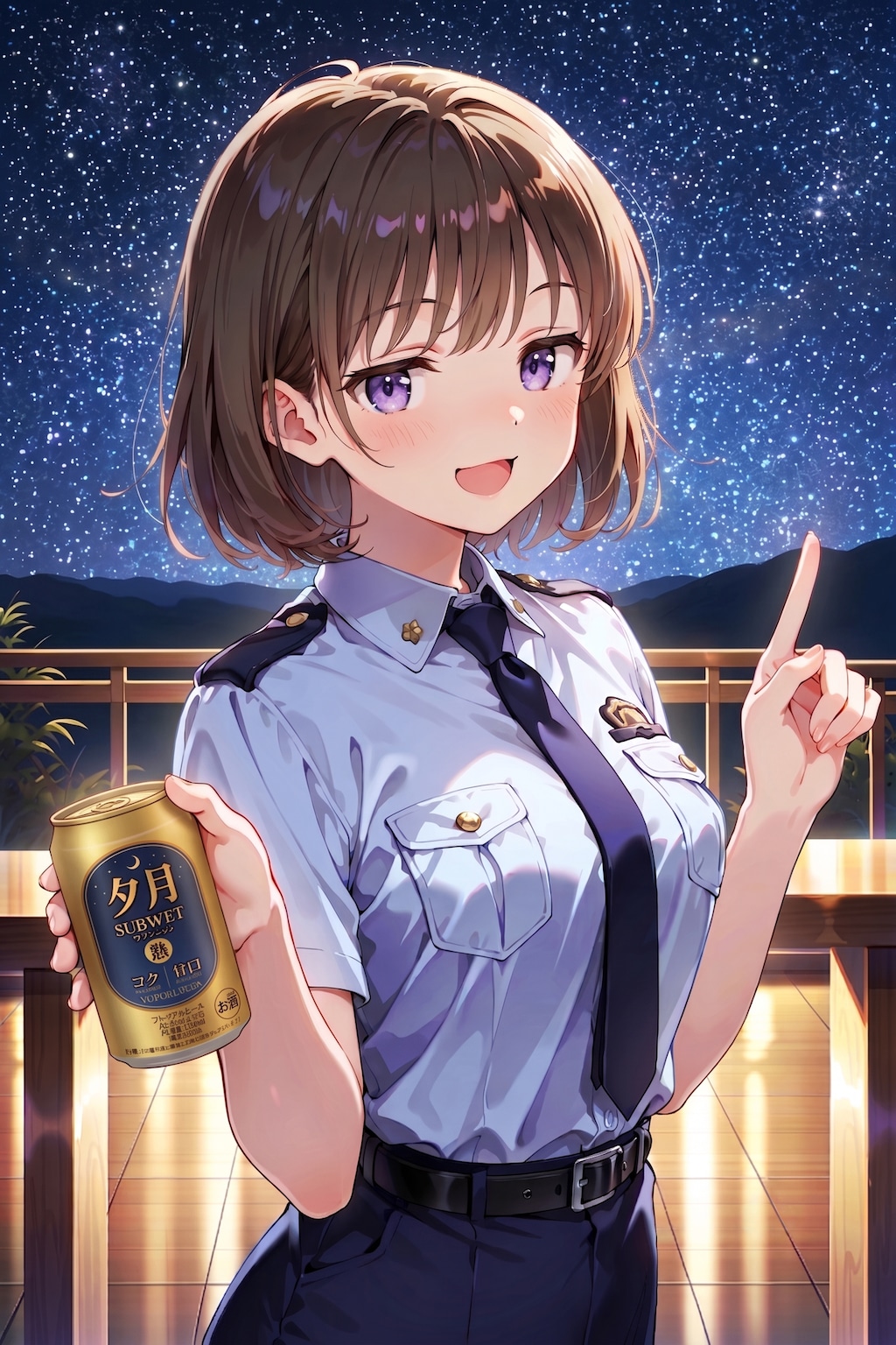 ジト目婦警さんとビール ～乾さつきのドライな日常～ Z703