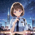 ジト目婦警さんとビール ～乾さつきのドライな日常～ Z703 3枚目