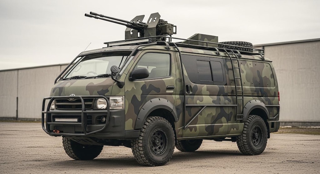 ハイエース軍用車