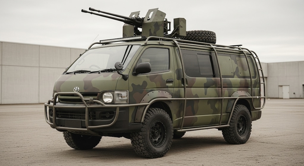 ハイエース軍用車