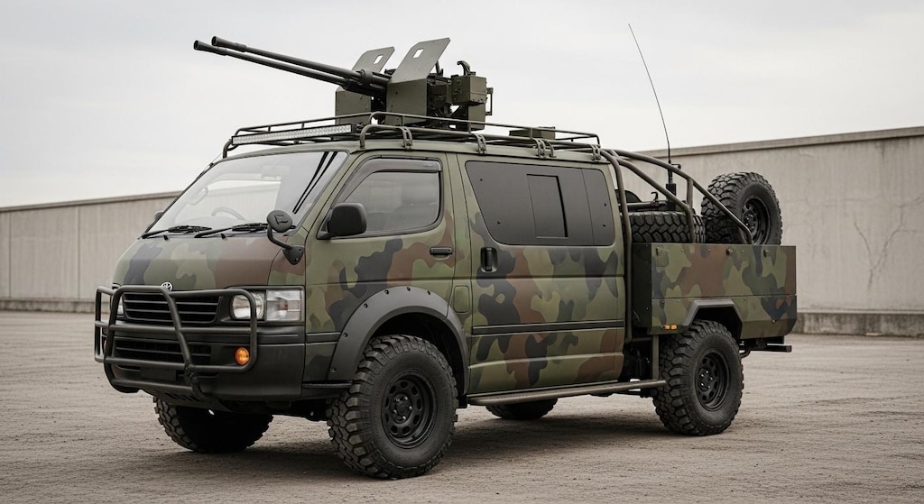 ハイエース軍用車