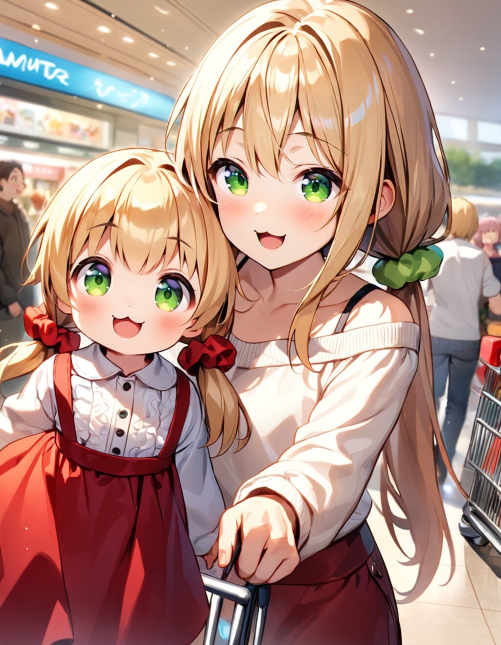 ママとお買い物