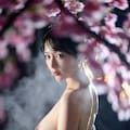 夜桜とおっぱい 3枚目