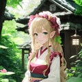 森の和メイドちゃん 4枚目