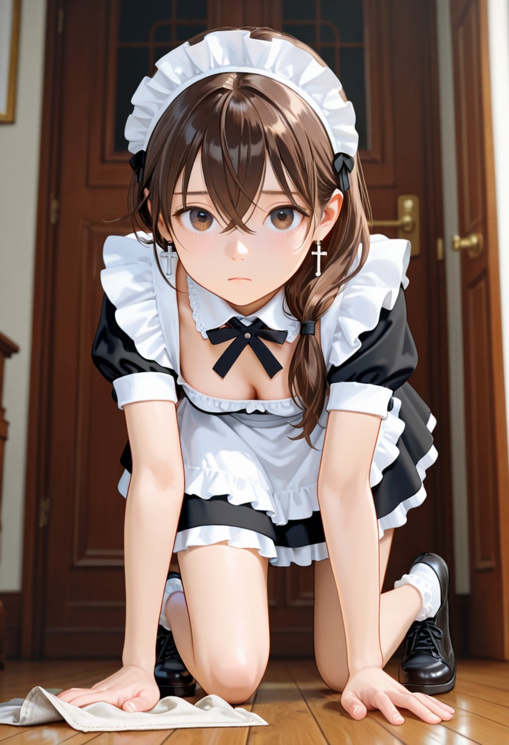 歩美 Maid Costumes (3)