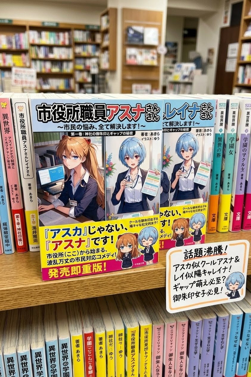 ラノベ版「市役所職員アスナさんレイナさん」