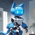 未来から来た青いネコ型ロボット（PixAI版） 2枚目